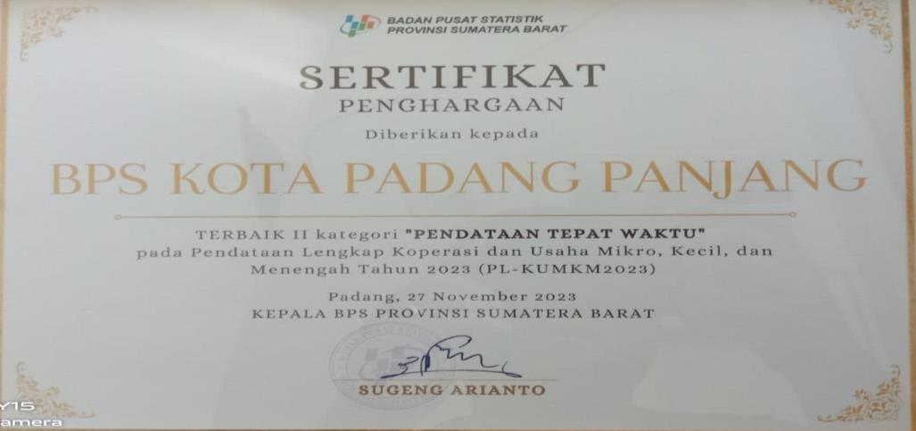 02. Terbaik II Kategori “Pendataan Tepat Waktu” pada PLUMKM.jpg