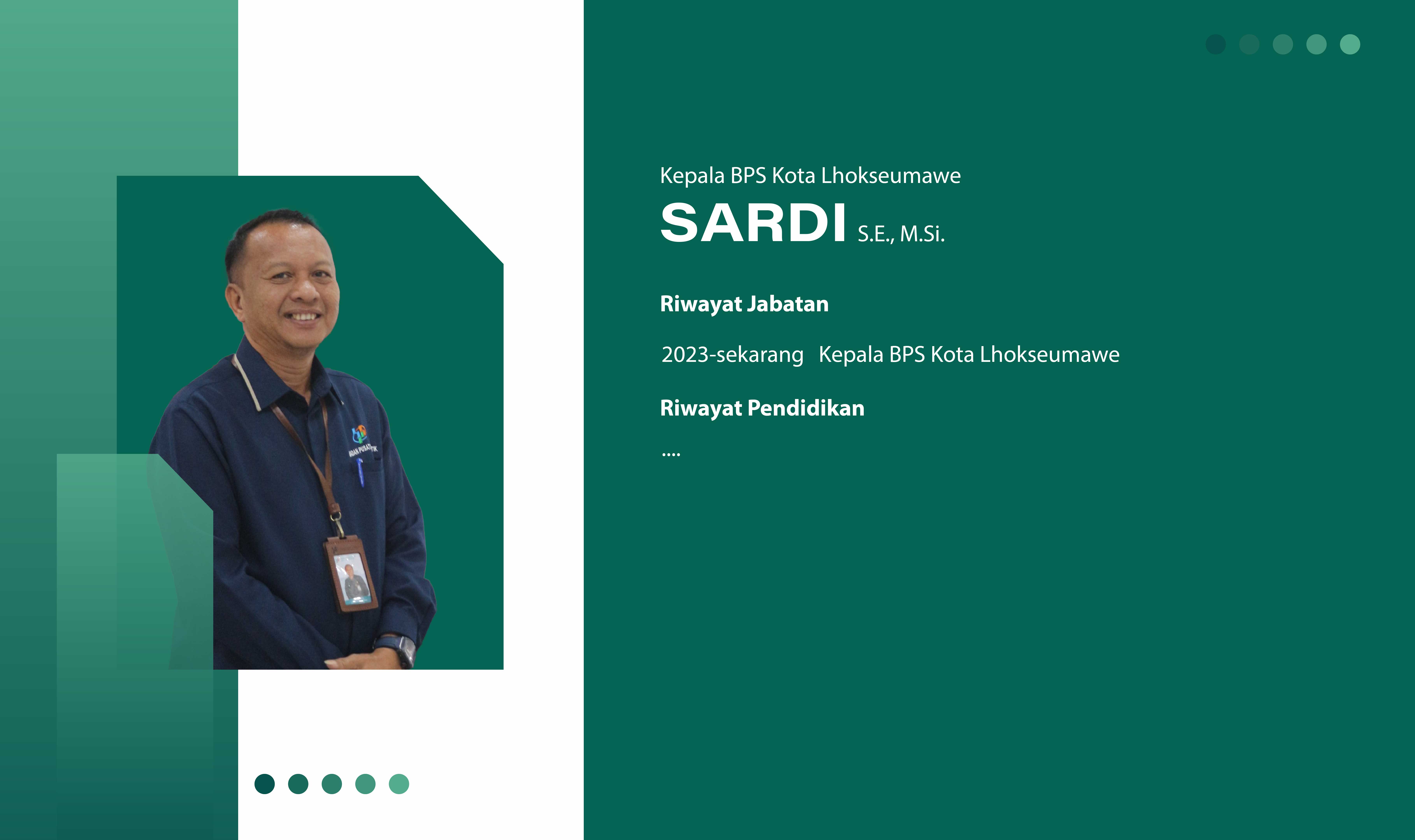 Kepala BPS Kota Lhokseumawe