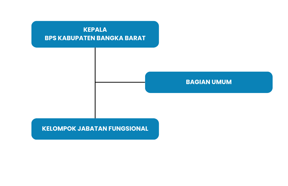 Struktur Organisasi BPS Kabupaten Bangka Barat